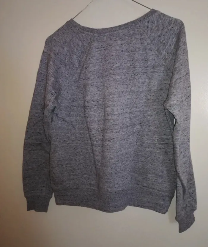 Pull gris " Mon amour Paris", Amisu, taille XS, très bon état - photo numéro 4