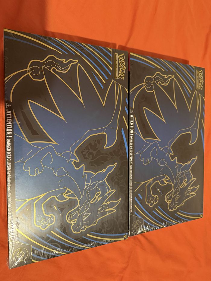 [Neuf/scellé] Pokémon - Lot de 2 UPC Dracaufeu Flammes fantasmagorique ME02 avec cartes promo exclus