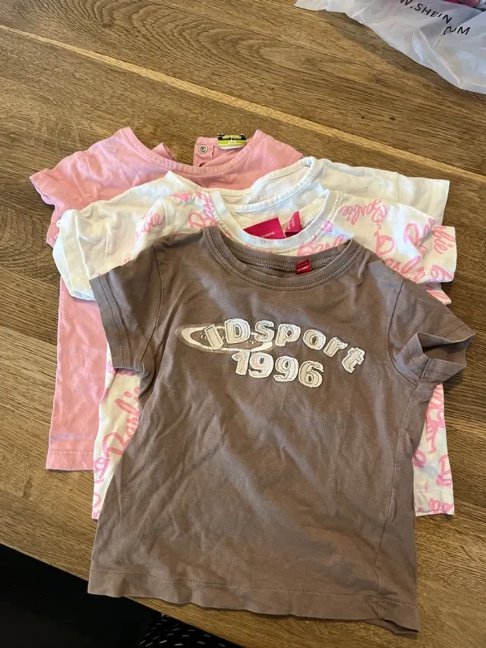Lot de tee shirt