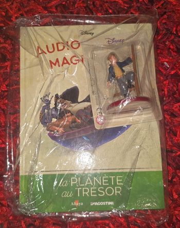 Audioconte magique altaya livre et figurine 72 la planète au trésor