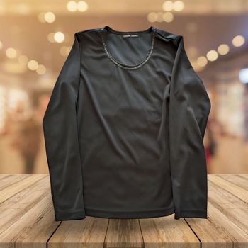 Haut Manches Longues Noir Suzanne Taylor