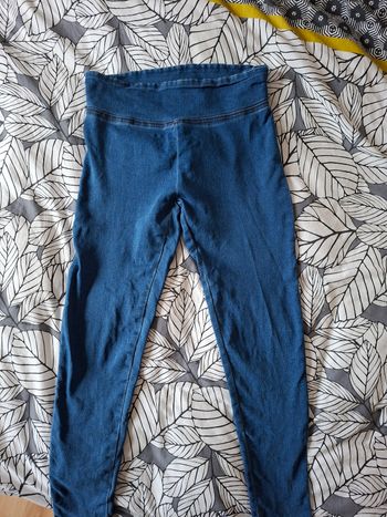 Legging bleu taille M