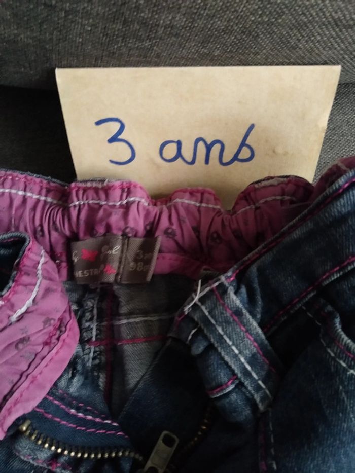 Jeans fille 3ans - photo numéro 3