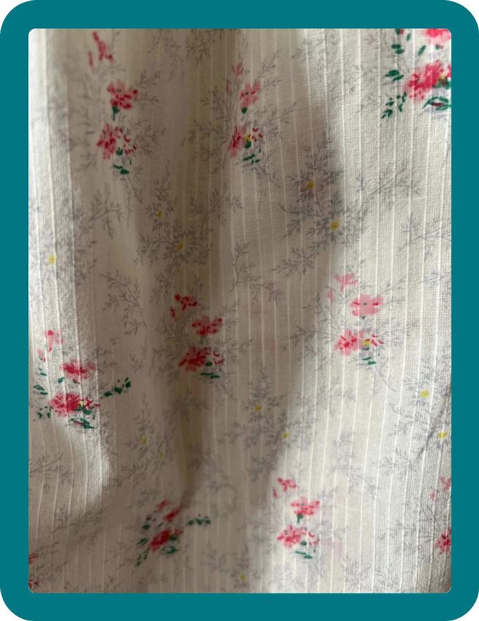 Blouse fleurie à collerette légère 10 ans - Bonpoint - photo numéro 4