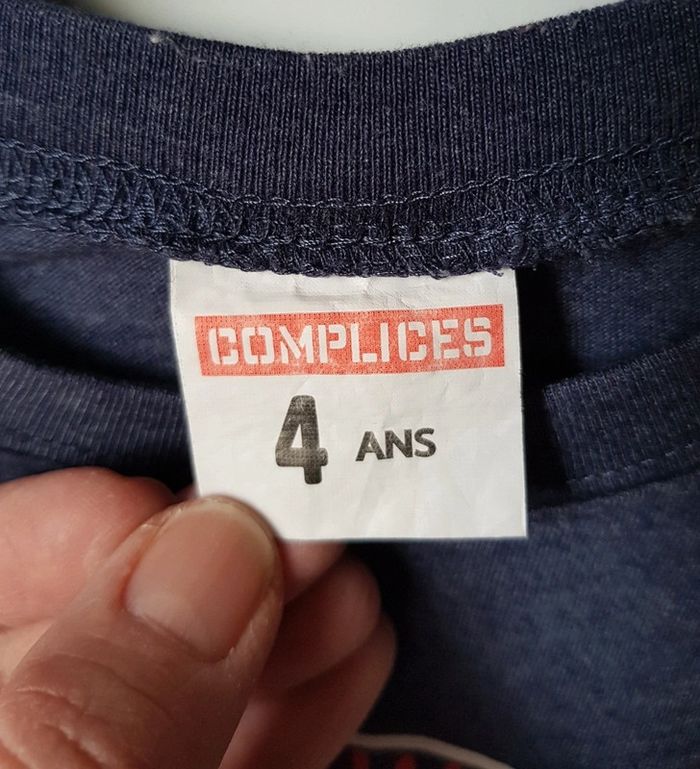 T-shirt Complices 4 ans - photo numéro 4