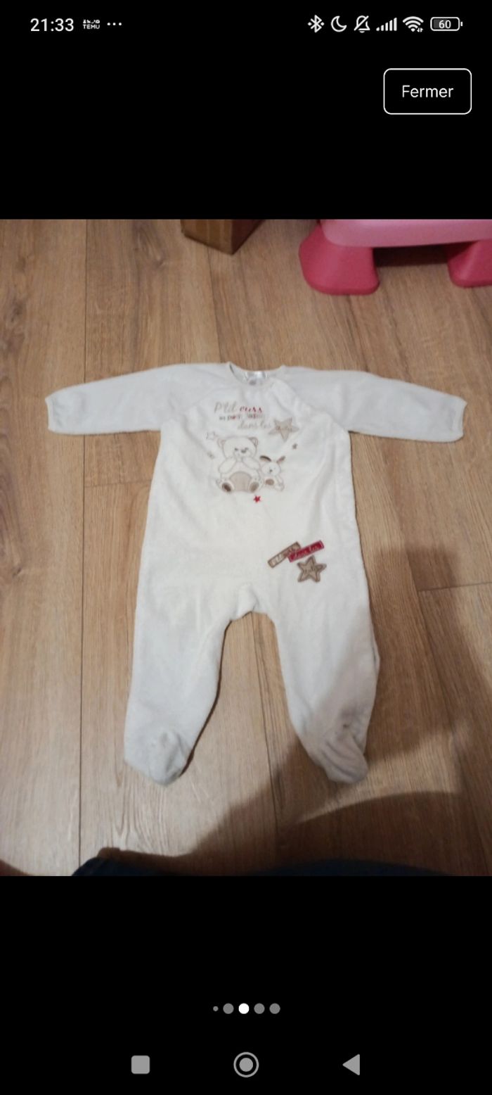 Lot de 9 pyjamas 9 mois - photo numéro 8