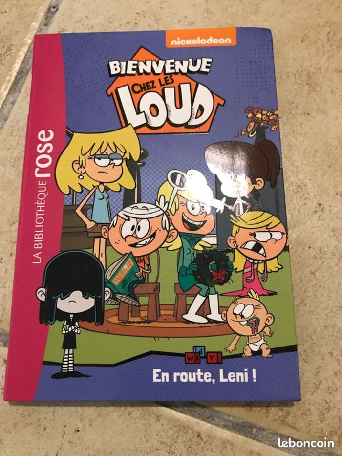 livre Bienvenue chez les louds tome 1 En route Lenni