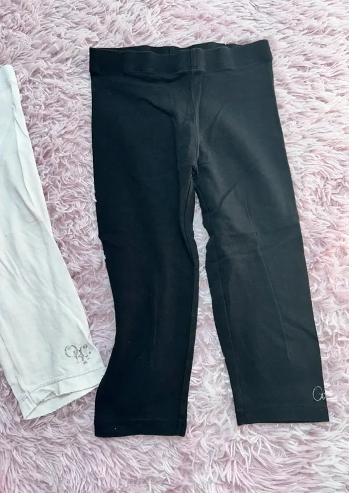 Lot de 4 legging fille taille 6 ans orchestra et kiabi - photo numéro 5