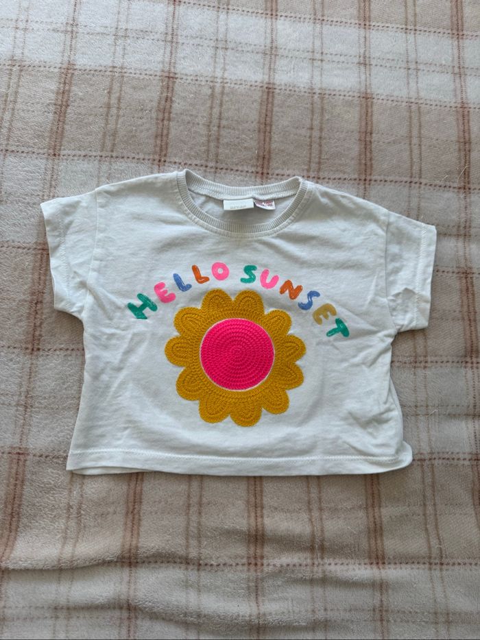 Tee shirt bébé fille