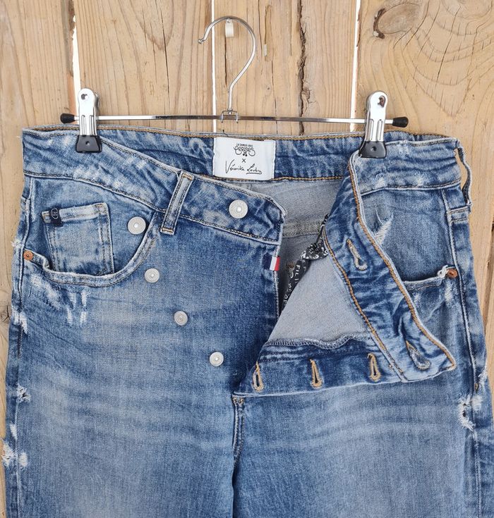 Jeans Mary Boyfit Destroy Par Le temps Des Cerises Et Véronika Loubry Taille 27 - photo numéro 4