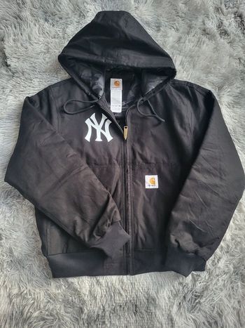 Veste Carhartt Active Jacket Rework - NY Yankees Edition - Taille L - Pièce Neuve - Made in USA !