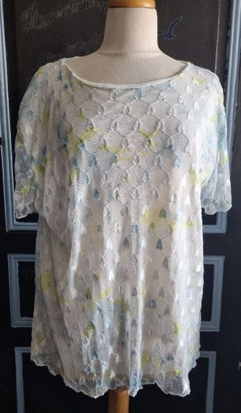 Blouse manches courtes taille XL-2XL