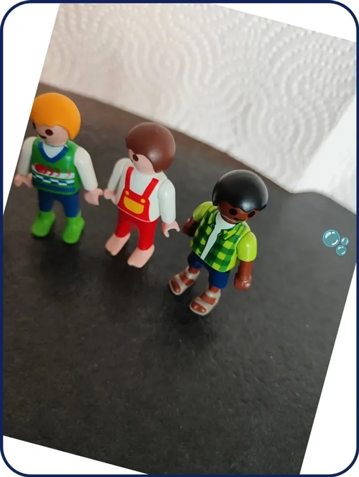 Lot de 4 adolescent playmobil - photo numéro 3