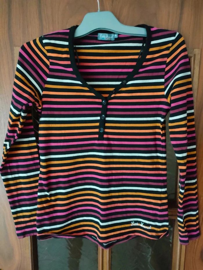 T shirt a manches longues Little Marcel