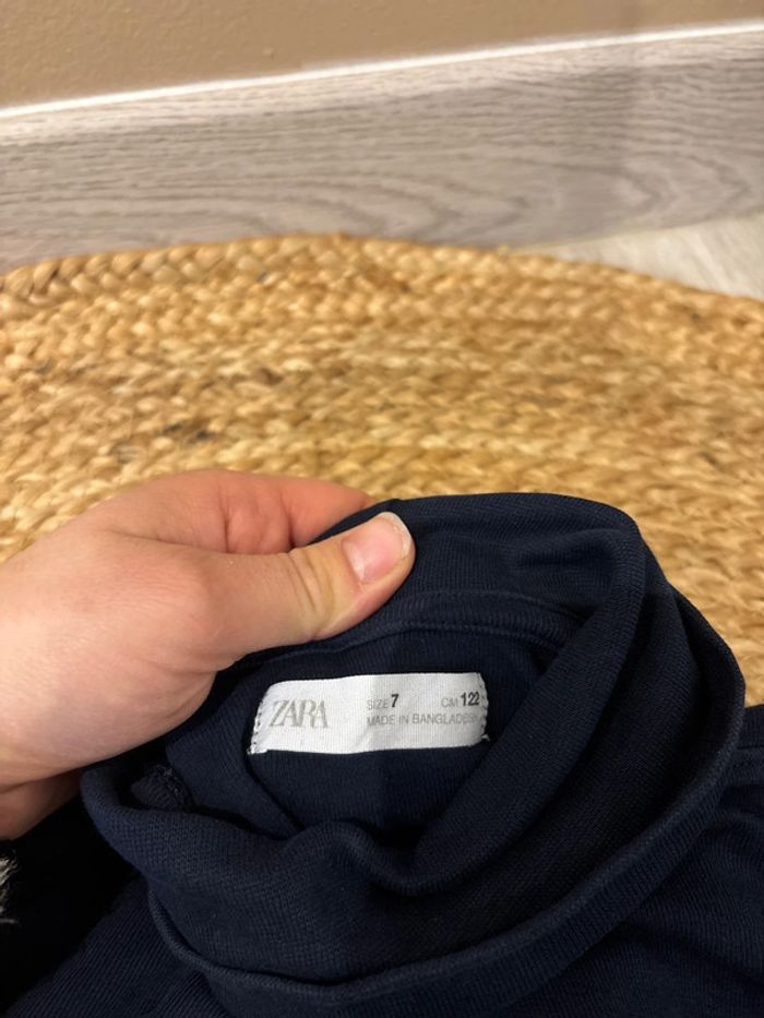 Sous pull col roulé Zara garçon 7 ans - photo numéro 4
