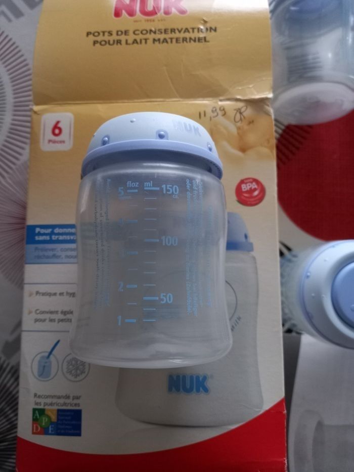 Lot tire-lait et pot de conservation - photo numéro 3