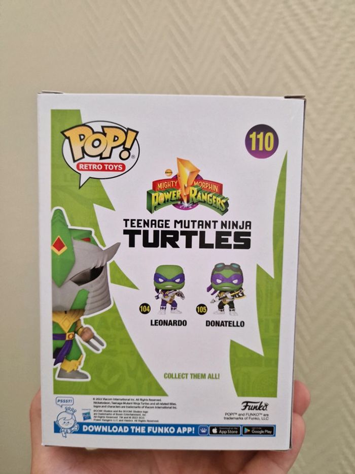 Funko Pop Shredder Teenage Mutant Ninja Turtles - photo numéro 3