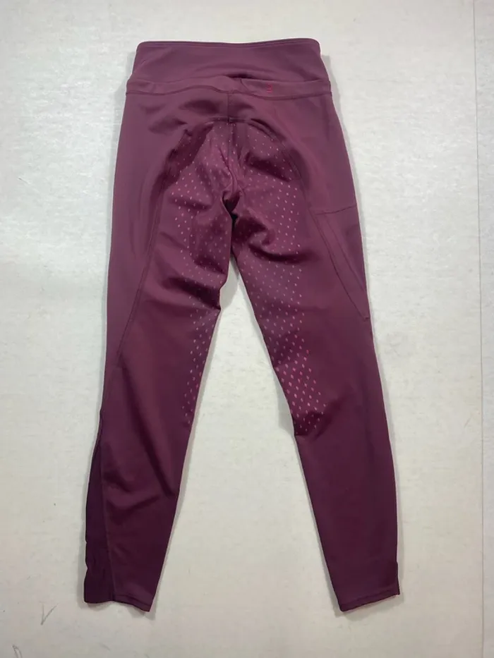 👖 Legging Fouganza – Bordeaux – Taille XS – Full grip – Très bon état - photo numéro 4