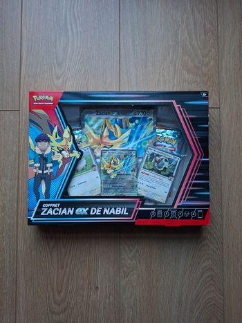 Coffret Pokémon Zacian ex de Nabil