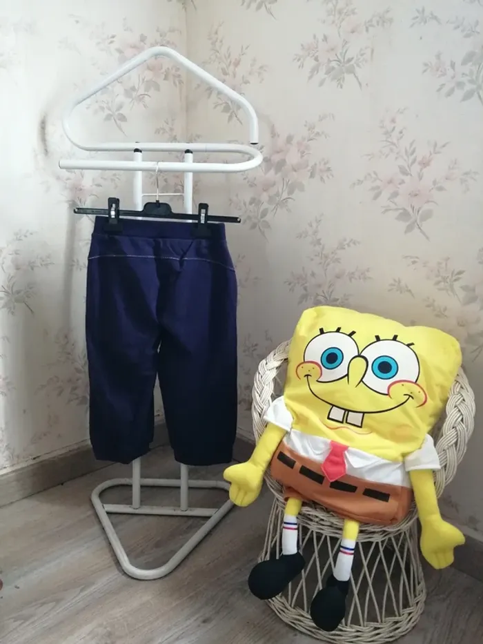 Pantacourt de sport violet avec poches élastique à la taille / domyos / (12ans) - photo numéro 2