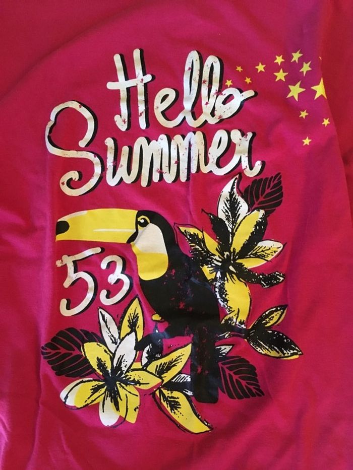 Ensemble tee-shirt -Short court 38/40#Hello Summer 53# - photo numéro 3