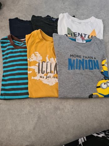 Lot maillot manche longue