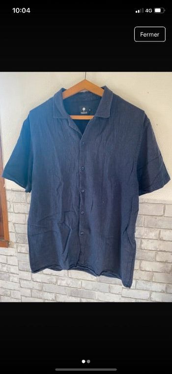 chemise manches courtes