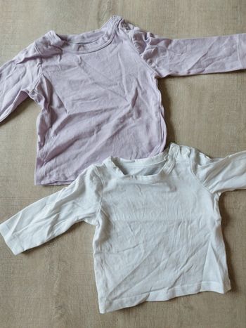 Lot tee-shirt manches longues