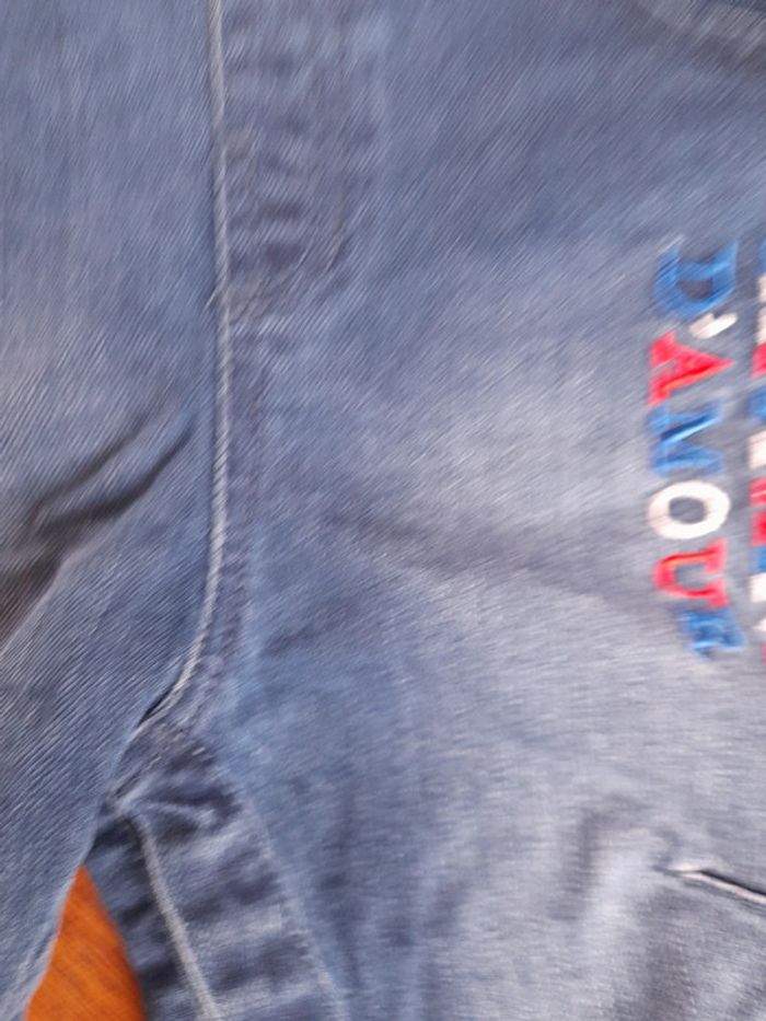 Salopette en jean 12 mois - photo numéro 4