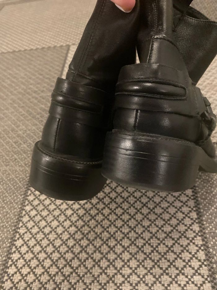 Bottines chaînes zara - photo numéro 4