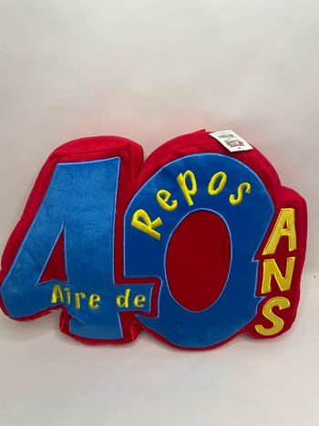Coussin 40 ans