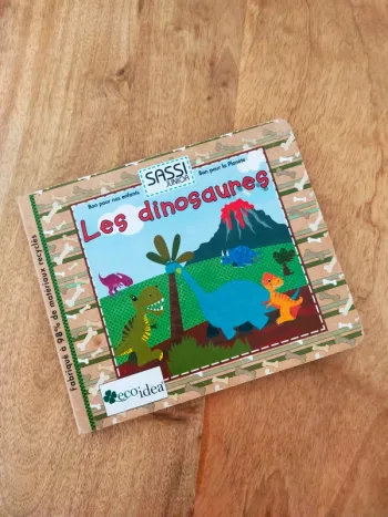 Livre cartonné : les dinosaures 🦕
