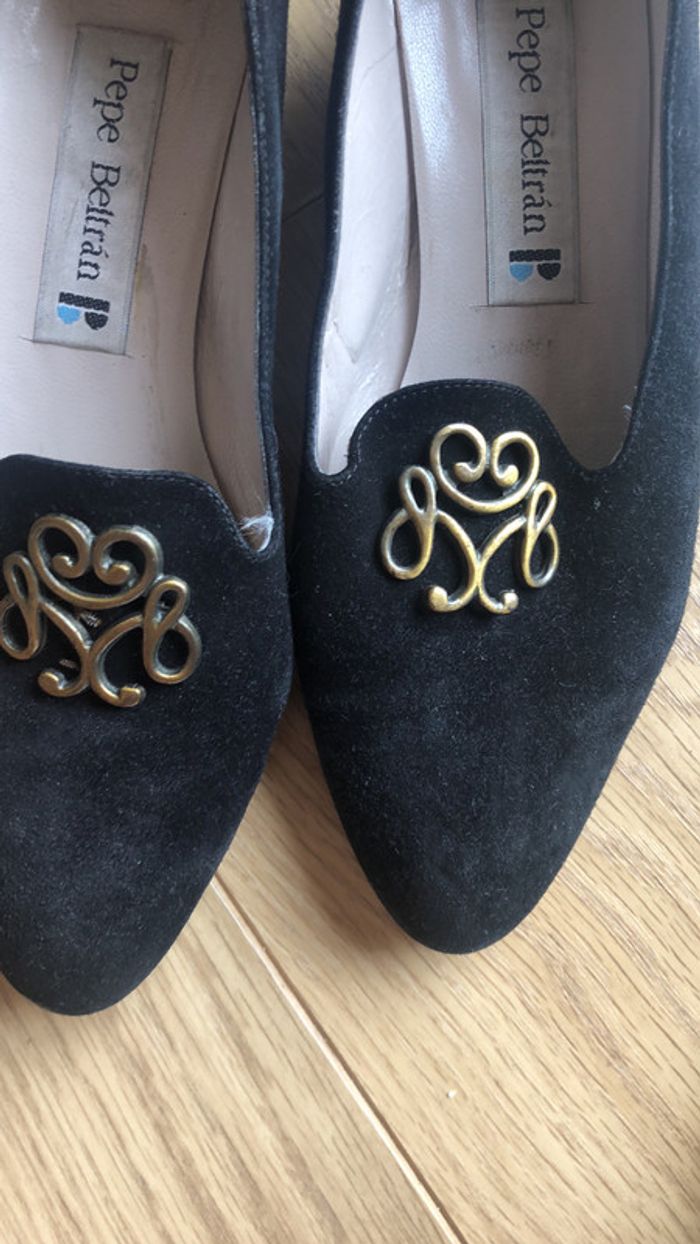 Chaussures pepe beltran 38 vintage - photo numéro 2
