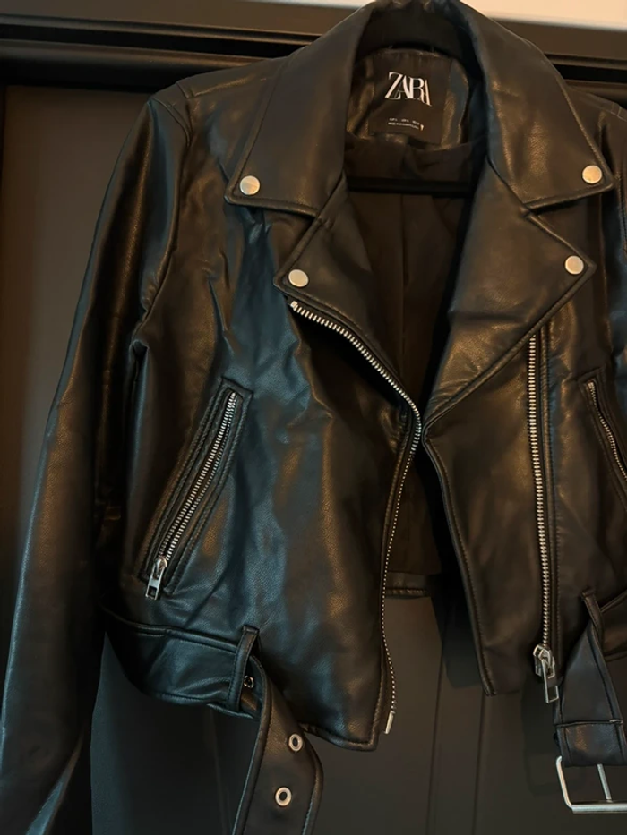 veste similicuir - photo numéro 2