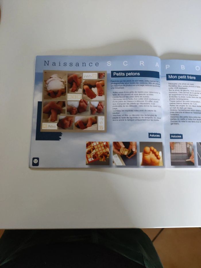Livre scrapbooking Naissance - photo numéro 2