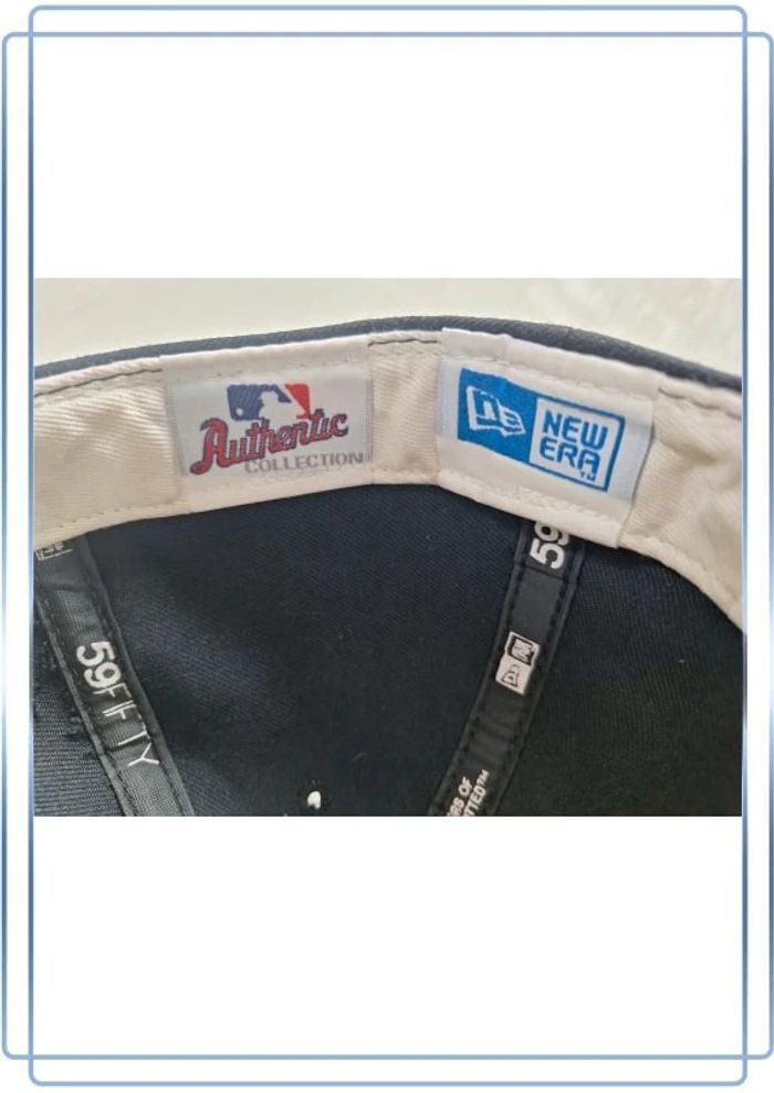 casquette new era - authentic collection - tampa bay ray mlb - brodé (536) - photo numéro 8