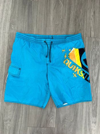 Short de bain bleu Quiksilver TXL