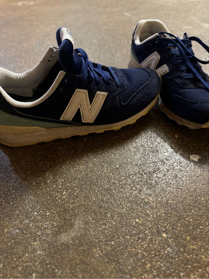 Basket  New Balance bleu 996 - photo numéro 4