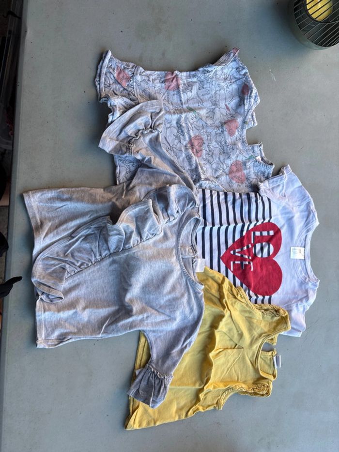 lot de t-shirt