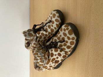 chaussure bumper	thème girafe	taille 37