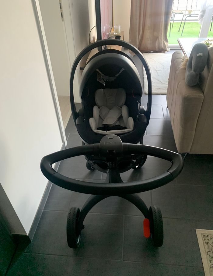 Ensemble Poussette Stokke® Xplory® X + Siège-auto coque + sac à langer - photo numéro 2