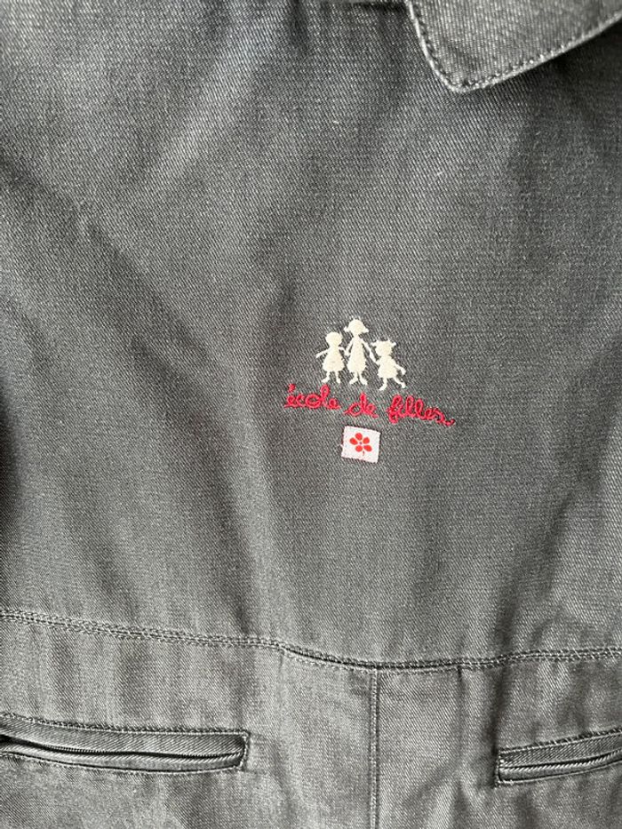 Robe grise doublée vintage - photo numéro 3