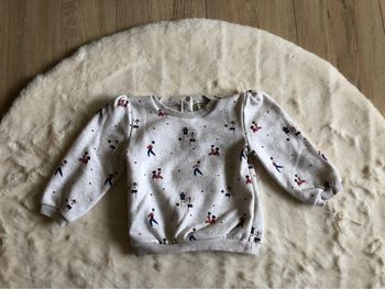 Sweat football fille Tape à l’œil 18 mois 80cm