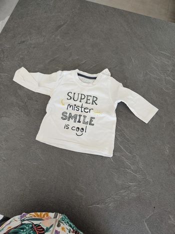 Tee shirt manches longues 3 mois