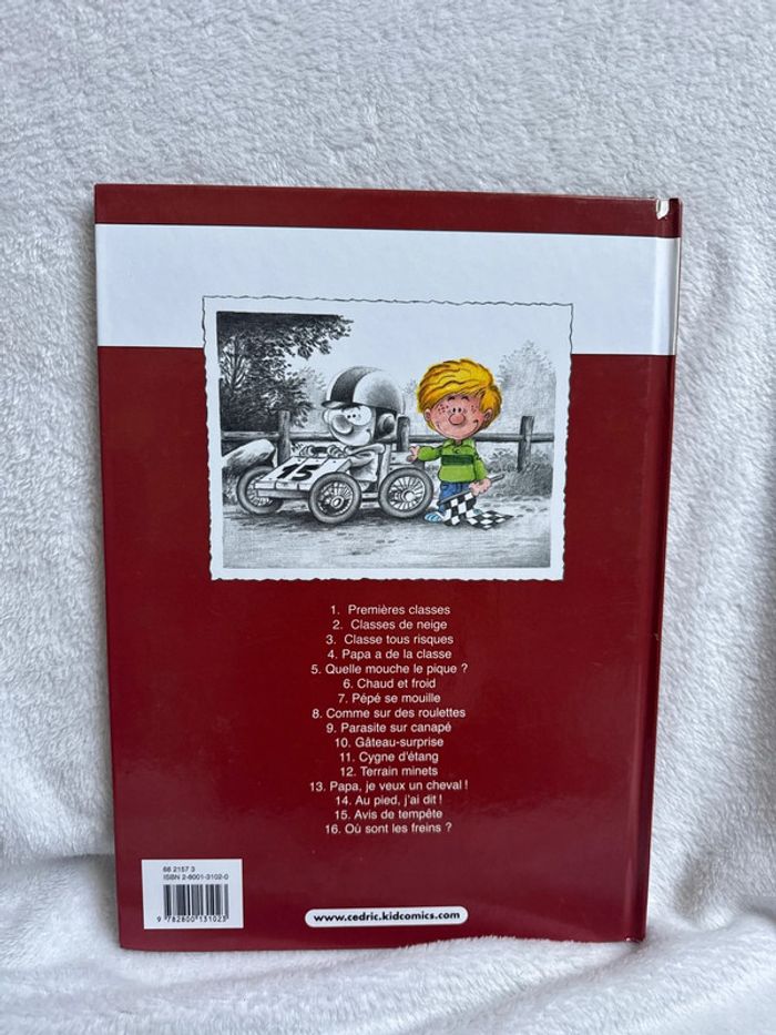 Bande dessiné Cédric avis de tempête - photo numéro 2