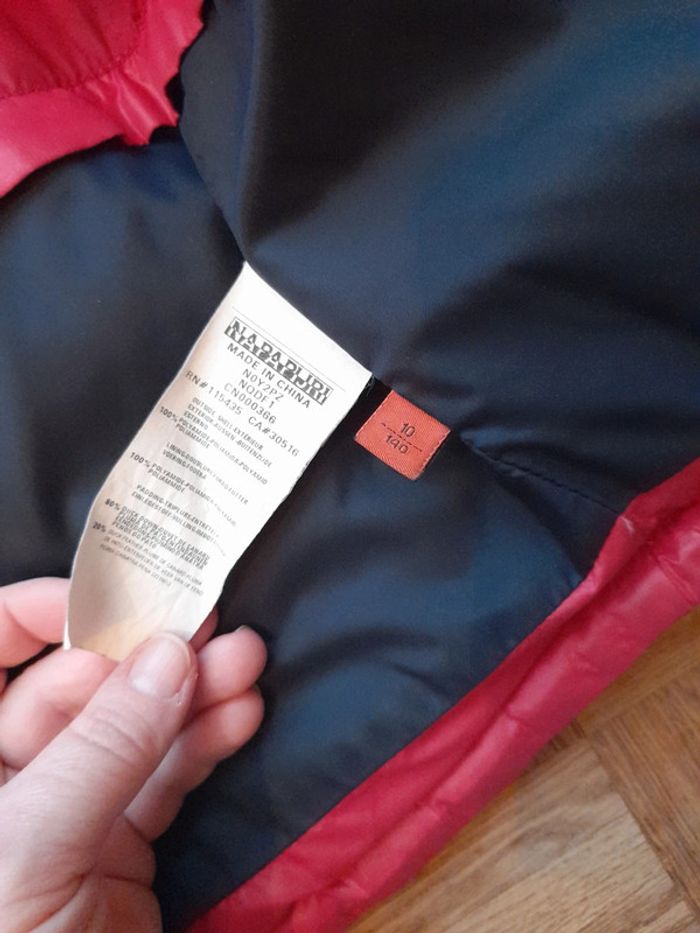 Manteaux Napapijry 10 ans duvet de canard - photo numéro 5