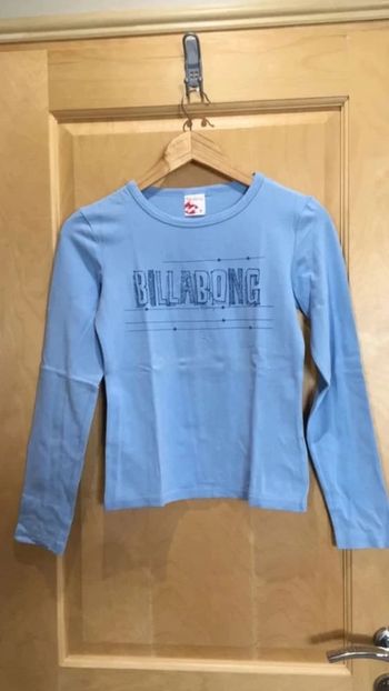 Teeshirt Billabong bleu en coton Taille 36