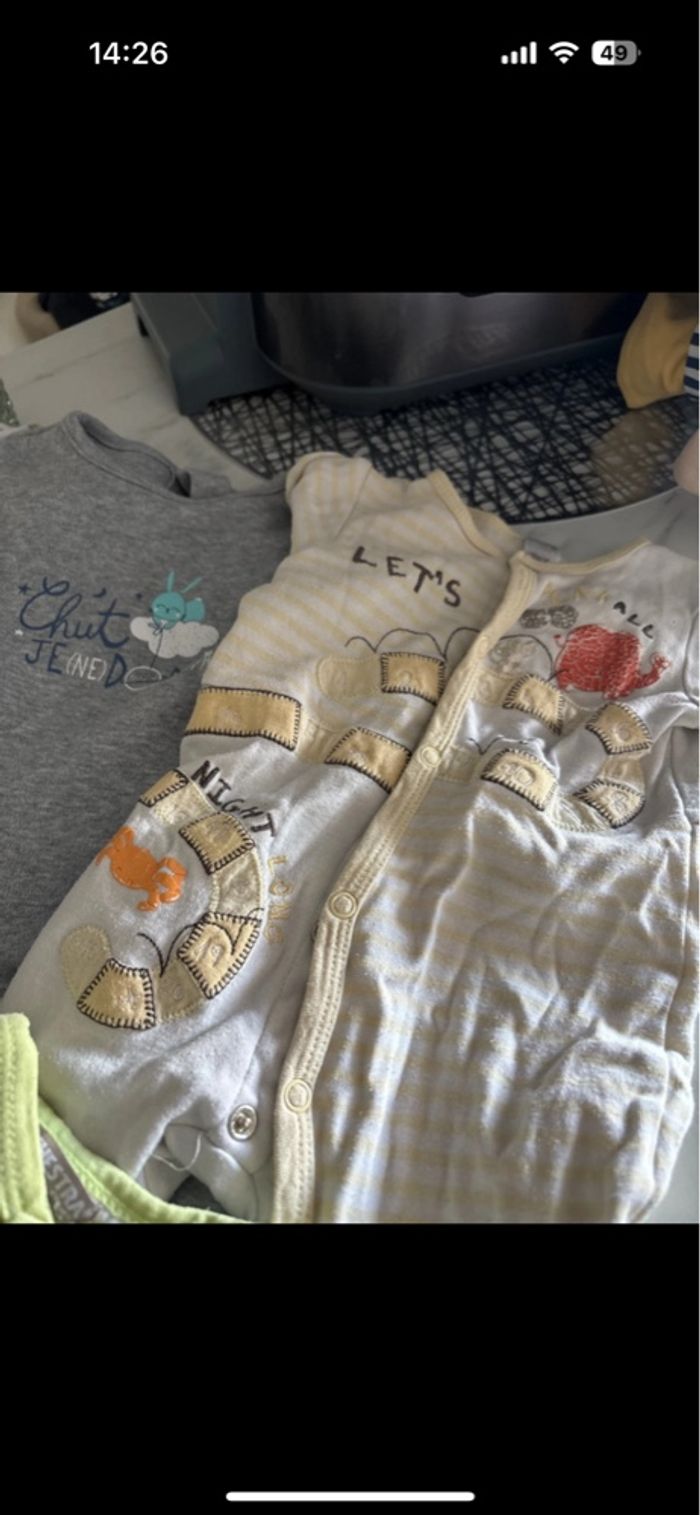 Lot pyjamas 3 mois - photo numéro 5