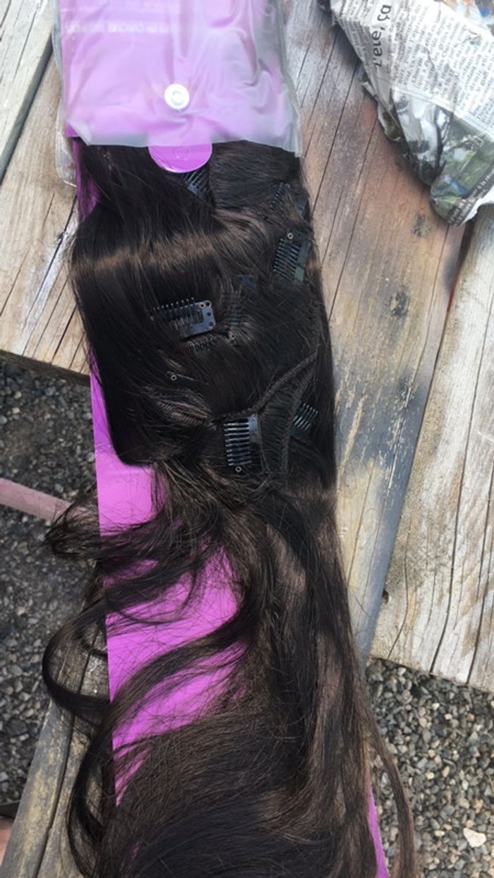 Extension de cheveux châtain - photo numéro 6