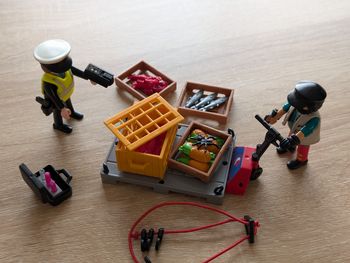 Playmobil 70775 Ouvrier et douanière